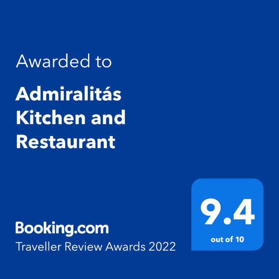 Admiralitas Kitchen And Restaurant Bed & Breakfast Leányfalu Exterior foto